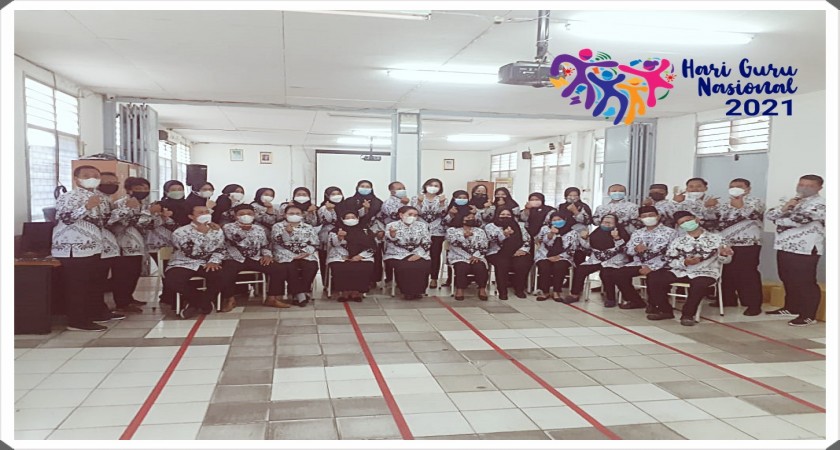 Peringatan Hari Guru Nasional ke-76 di SMK Remaja Pluit